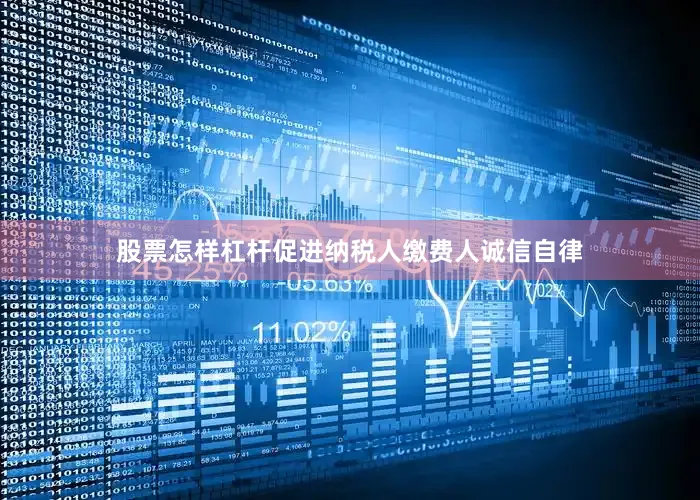 股票怎样杠杆促进纳税人缴费人诚信自律